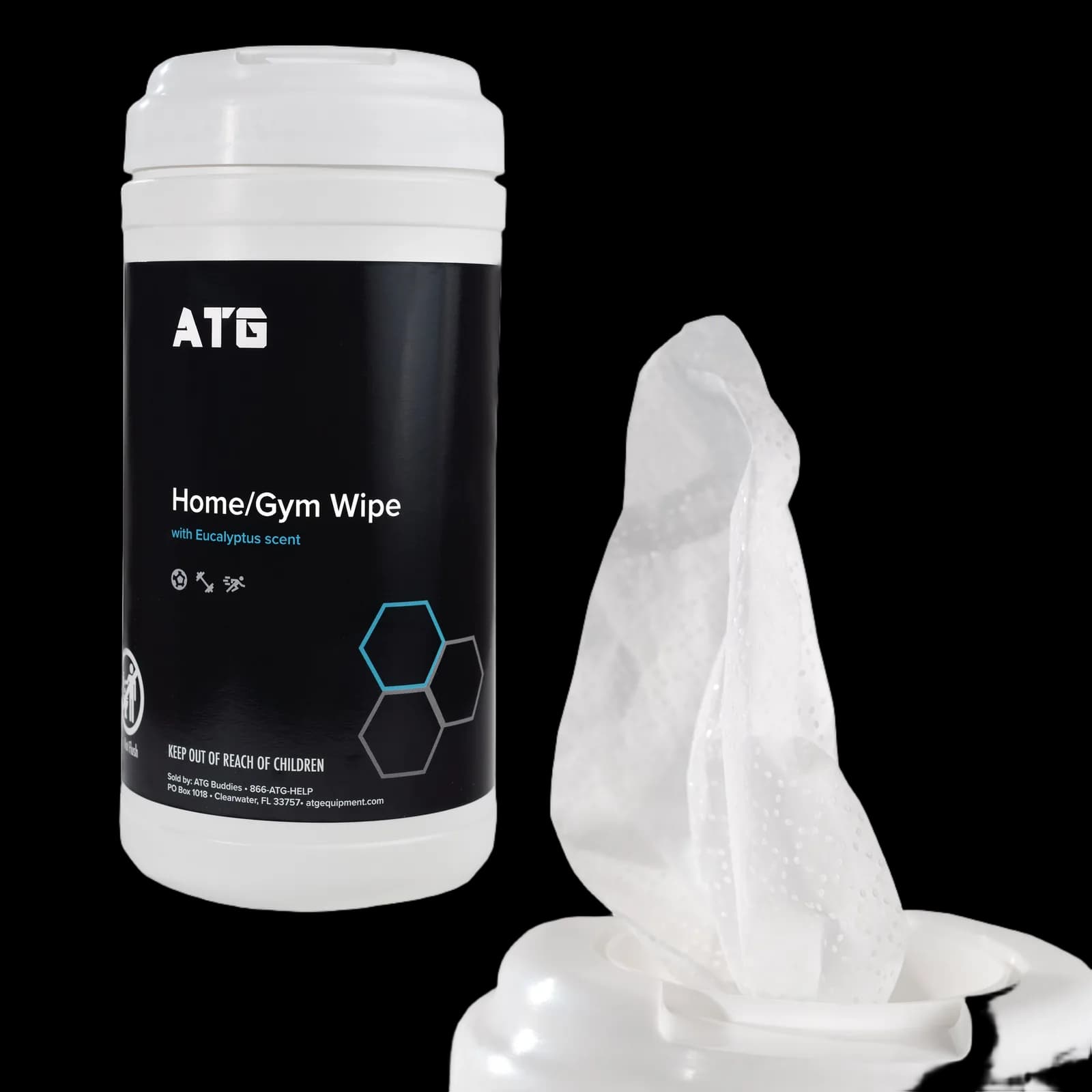 ATG USA Home/Gym Wipes - Regular