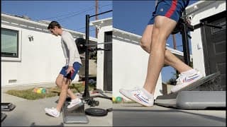 TEAM Knee Ability #1: Reverse Step Up With Slantboard