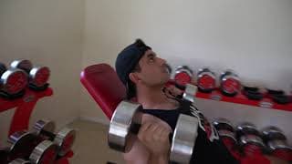 Incline Dumbell Press