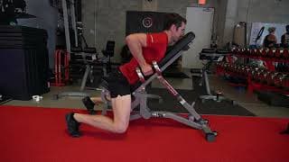 Incline DB Row app video for ATG Essentials Session 8 of 12