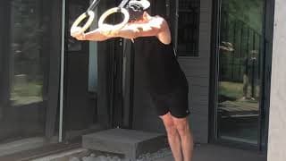 0G Upper & Mobility Step 4: 25 Long-Range Tricep Extensions with Rings