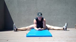 KNEE ABILITY ZERO MOBILITY & UPPER BODY Step 5: Inner Hamstring Stretch (Pancake)