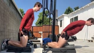 GENTLE & ACCESSIBLE Nordic Hamstring Curl Progression