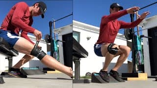 How to VMO Floss Squat Your Knee