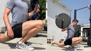 Advanced Knee Ability Zero, Step 5A: Patrick-Style ATG Split Squat