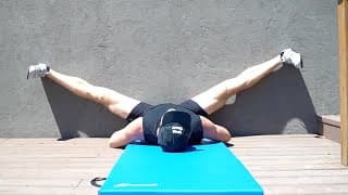 KNEE ABILITY ZERO MOBILITY & UPPER BODY Step 4: Groin Stretch