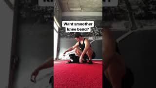 Stretch For Smoother Knee Bend