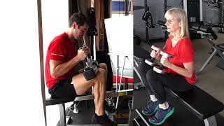 Seated Calf Raise REGRESSION for ATG Essentials Session 10 of 12