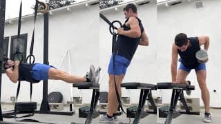 Advanced Zero Upper Step 2A: Body or Dumbbell Row