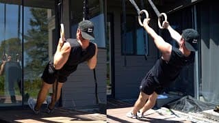 KNEE ABILITY ZERO MOBILITY & UPPER BODY Step 6: Ring Row