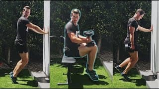 Bent-Knee Calf Raise Form