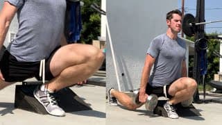 Advanced Knee Ability Zero, Step 5B: Poliquin-Style ATG Split Squat