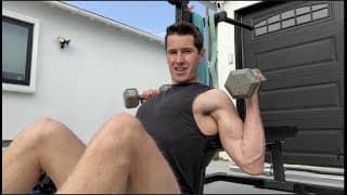 Full Stretch Incline Dumbbell Press Standard 15 reps with 25% of bodyweight per hand