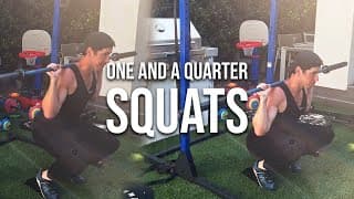 One and a Quarter Squat Form