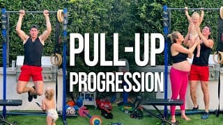 3 Step Pullup Progression