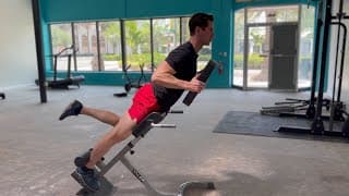 Single Leg Back Extension Progression