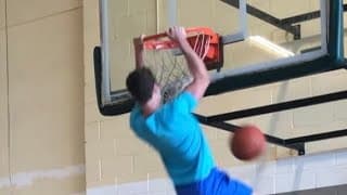 Dunking in Barefoot Shoes