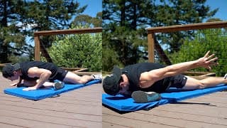 ZERO GRAVITY MOBILITY & UPPER BODY Step 2: Piriformis Push Up