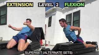 App Video For Human Knee Flexion And Extension aka Reverse Nordic and Nordic