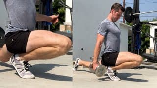 Advanced Knee Ability Zero, Step 5C: Petersen-Style ATG Split Squat