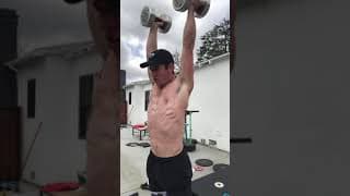 Athletic Muscle Shoulder Press