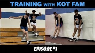 How to Fix Youth Basketball Knee Pain with Cameron Mercadel: Training With KOT Fam Episode #1