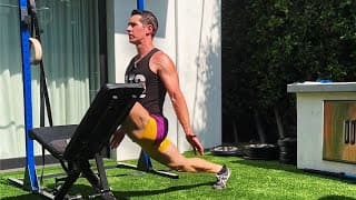 Incline Pigeon Pose Form