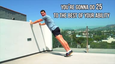 Wall Calf Raise